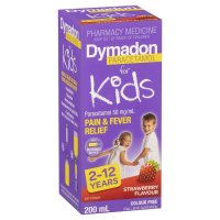 Dymadon 儿童对乙酰氨基酚草莓味口服液 2-12岁 200ml