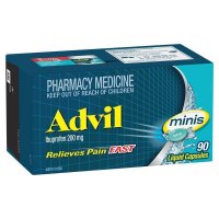 Advil 布洛芬止痛迷你液体胶囊 90粒