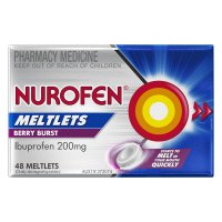 Nurofen 布洛芬止痛口溶片 莓果味 200mg 48片