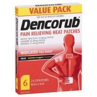 Dencorub Pain Relieving Heat Patches Value 6 Pack