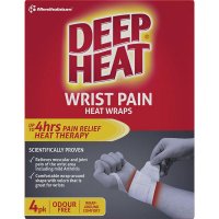 Deep Heat 手腕热敷贴 4片装