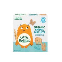 Little Bellies 有机动物造型磨牙饼干 130g