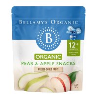 Bellamy's贝拉米 有机苹果梨水果零食