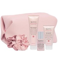Natio 山茶玫瑰水护肤礼盒(含发圈)2024圣诞版
