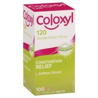 Coloxyl 大便软化片 120mg 100片