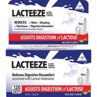 Lacteeze 乳糖酶片 120片
