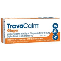 Travacalm 生姜晕动片 10片