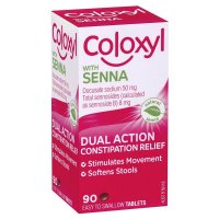 Coloxyl & Senna 多库酯钠番泻叶通便片 90片