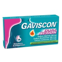 Gaviscon 双效抗酸咀嚼片 薄荷 16片