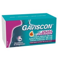 Gaviscon 双效抗酸咀嚼片 混合莓果 48片