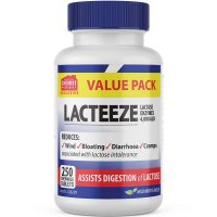 Lacteeze 乳糖酶咀嚼片 超值装 250片