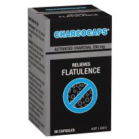 Charcocaps 活性炭胶囊 200mg 60粒