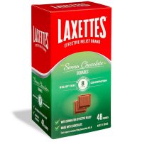 Laxettes 番泻叶通便巧克力块 48块