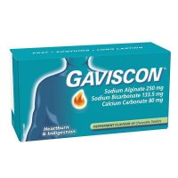 Gaviscon 抗酸咀嚼片 薄荷味 48片