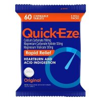 Quick Eze 抗酸咀嚼片 原味 多支装