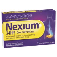 Nexium 耐信 埃索美拉唑肠溶片 24小时 20mg 7片
