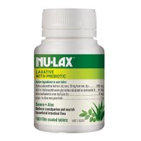 Nulax 天然通便片 益生元番泻叶+芦荟 180片