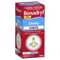 Benadryl 强效有痰咳嗽糖浆浆果味 200ml