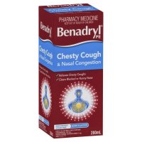 Benadryl PE 化痰止咳兼通鼻糖浆 不嗜睡 莓果味 200mL