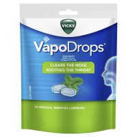 Vicks VapoDrops 原味薄荷润喉含片 24粒