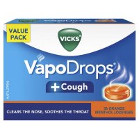 Vicks VapoDrops 止咳润喉含片 香橙薄荷味 36粒