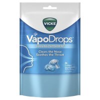 Vicks VapoDrops 清凉薄荷润喉含片 蓝色 24粒