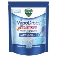 Vicks 维克斯 超强薄荷润喉含片 16粒