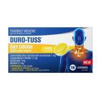 Durotuss 干咳润喉含片 柠檬味 16粒