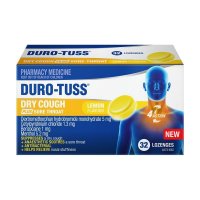 Durotuss 干咳润喉含片 柠檬味 32粒