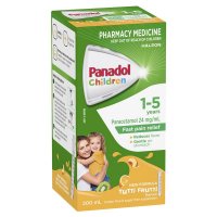 Panadol 必理通 儿童退烧止痛口服液 1-5岁 什锦水果味 200ml