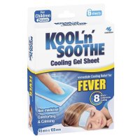Kool n Soothe 儿童退热降温凝胶贴 6片