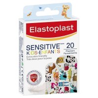 Elastoplast 儿童敏感肌卡通动物创可贴 20片装