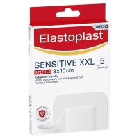 Elastoplast 敏感肌无痛创伤敷贴 XXL 8x10cm 5片装
