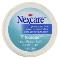 Nexcare Micropore 温和微孔纸质医用胶带 白色 25.4mm x 9.14m