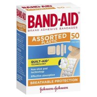 Band-Aid 邦迪 塑料创可贴 混合形状 50片装