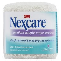 Nexcare 弹力绉纱绷带 中号 50mm x 1.6m