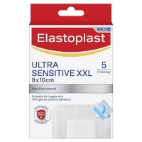 Elastoplast 超敏感无菌伤口敷贴 XXL 8×10cm 5片装