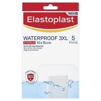Elastoplast 防水无菌伤口敷贴 3XL 10×15cm 5片装