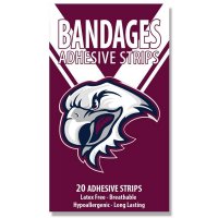 NRL 儿童创可贴 Manly Sea Eagles 海鹰队 20片装