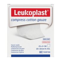 Leukoplast 棉质纱布块 10×10cm 50片装