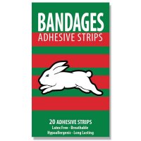NRL 儿童创可贴 South Sydney Rabbitohs 兔子队 20片装
