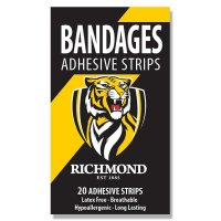 AFL 儿童创可贴 Richmond Tigers 里士满老虎队 20片装