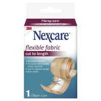 Nexcare 弹性布基敷料固定胶带 6cm x 1m 卷装