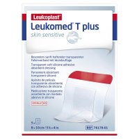 Leukomed T Plus 敏感肌透明防水敷料贴 8cm x 10cm 5片
