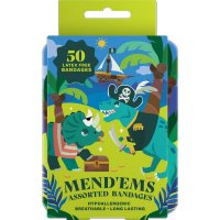 MendEms 恐龙图案儿童创可贴 铁盒装 50片