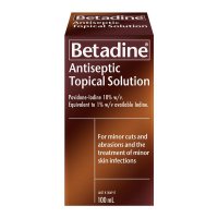 Betadine 必妥碘 聚维酮碘外用消毒液 100ml