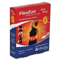 FlexEze 热敷套装 2片发热贴 + 1条固定带