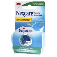 Nexcare 急救医用胶带 弹性透明 25.4mm x 9.14m