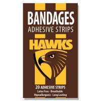 AFL 澳式足球 霍桑鹰队(Hawthorn Hawks)创可贴 20片