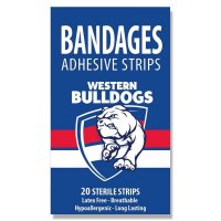AFL 西部斗牛犬队(Western Bulldogs)创可贴 20片